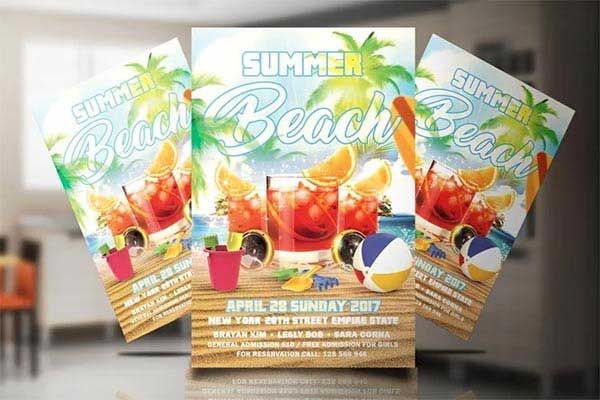 Beach Party Flyer Templates | 26+ Photoshop | Word ( Doc ) | Ai | InDesign Format Free & Premium Downloads